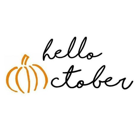 See more & follow http://ohlsson.link/pinterest  Source: freshbrewedlife Welcome To October, Happy October 1st, Neuer Monat, October Quotes, Sublimacion Ideas, October Autumn, Autumn Orange, Hello October, Happy October