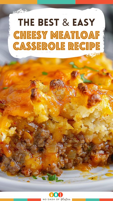 Discover the ultimate comfort food with this Cheesy Meatloaf Casserole Recipe! Packed with ground beef, crispy tater tots, bacon, and gooey mozzarella cheese, it's a guaranteed family favorite. Try this easy, delicious recipe tonight and watch it become a staple in your home. Save this pin for later and enjoy a cozy, hearty dinner! Cheesey Meatloaf, Beef Tater Tot Casserole, Cheesy Meatloaf, Meatloaf Casserole, Tangy Bbq Sauce, Ground Beef Recipes For Dinner, Ground Beef Casserole, How To Cook Beef, Beef Casserole Recipes