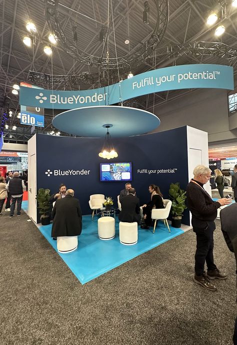 NRF 2024: Eight Booth Trends Spotted at Retail’s Big Show Homeshow Booth Ideas, Corporate Exhibition Booth, Tradeshow Booth Ideas, Expo Booth Design, Tradeshow Booth Design, Events Booth, Google Exhibition Booth, Gaming Booth Exhibition, Futuristic Exhibition Booth