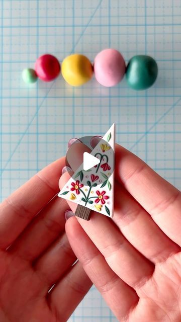 Casey Roher | Slow Day Studios on Instagram: "Folk art Christmas trees are coming November 22nd!! Christmas and holiday planning has officially begun! 🎄🎄 . . . . . . #christmas #christmasearrings #polymerclay #polymerclayearrings #clayearrings #folkart #christmasdecor #holidayearrings #handmadejewelry #diy #diyearrings #diychristmas #sculpey #sculpeyart" Holiday Polymer Clay Ideas, Christmas Polymer Clay Ideas Tutorials, Christmas Polymer Clay Ornaments, Christmas Wreath Clay Earrings, Polymer Clay Ornaments Diy, Christmas Wreath Earrings Polymer Clay, Christmas Polymer Clay Ideas, Sculpey Clay Ideas, Holly Clay Earrings