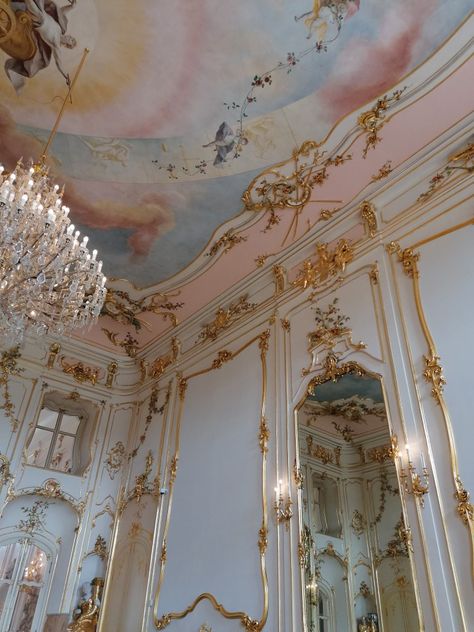 Picture was taken at Esterházy-kastély, Fertőd, Hungary. K-12 shooting location // Melanie Martinez // CryBaby // K-12 // places // aesthetic // princesscore // castle // pastel // pink // fancy // golden // Fancy Places Aesthetic, Pink Regal Aesthetic, Pastel Castle Aesthetic, Victorian Pastel Aesthetic, Royal Fairy Aesthetic, Melanie Aesthetic Core, Pastel Royal Aesthetic, Light Royalcore Aesthetic, K 12 Castle