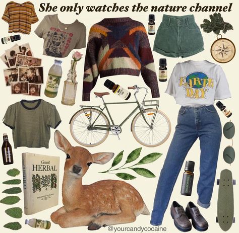 Earthy Girl Aesthetic Outfits, Yellow Aesthetic Moodboard, Earth Day Outfit, Earthy Girl Aesthetic, Aesthetic Outfits For School, Girl Aesthetic Outfits, Capricorn Taurus, Earthy Girl, Outfits For School