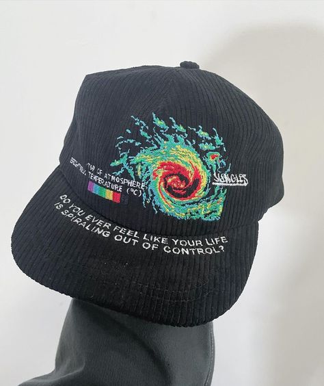 @junglesjungles on Instagram: “Lot of people been asking about this hat recently. So here it is, restocked online now!” Cute Hats Aesthetic, Cool Caps Hat, Trucker Cap Design, Streetwear Caps, Fire Clothes, Apparel Design Inspiration, Designer Caps, Japan Outfit, Aesthetic Grunge Outfit