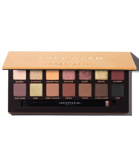 1. Anastasia Beverly Hills Soft Glam Palette, $42 Anastasia Beverly Hills Soft Glam Pallet, Anastasia Pallets Eye Shadows, Abh Soft Glam Palette, Abh Eyeshadow Palette, Greek Goddess Makeup, Anastasia Beverly Hills Soft Glam, Anastasia Beverly Hills Palette, Soft Glam Palette, Anastasia Beverly Hills Eyeshadow