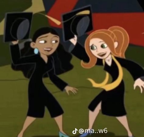 Kim Possible Graduation, Disney Channel Graduation, Graduation Reaction, Anime Graduation, Graduation Icon, Graduation Cartoon, Graduation Wallpaper, Senior Year Fun, Graduation Images