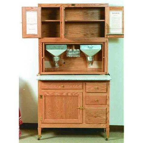 Woodworking Project Paper Plan to Build Hoosier Kitchen Cabinet, AFD315 Antique Hoosier Cabinet, Kitchen Cabinet Plans, Cabinet Woodworking Plans, Project Paper, Hoosier Cabinets, Hoosier Cabinet, Cabinet Plans, Wood Crafting Tools, Antique Kitchen