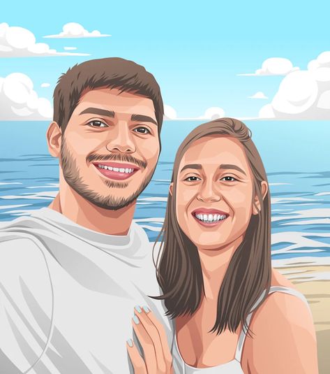 #illustration #cartoon #drawing #Art #Portrait illustration art,cartoon art,character design,drawing,drawing ideas,art,end of the year, Illustration Art Cartoon, Portrait Illustration Art, 3d Portrait, Realistic Cartoons, Custom Portrait Illustration, Portrait Couple, Drawing Drawing, Cartoon Portrait, Illustration Cartoon