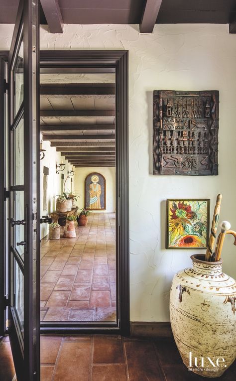 Spanish Colonial Decor, Style Toscan, Spanish Colonial Homes, Tuscan Design, Phoenix Homes, Colonial Design, French Home, Spanish Style Homes, Spanish Revival