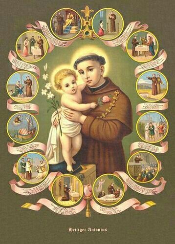 St. Anthony Mother Mary Wallpaper, Saint Antony, Catholic Sacraments, Catholic Wallpaper, Saint Anthony Of Padua, Mother Mary Images, Catholic Pictures, Images Of Mary, Religious Pictures