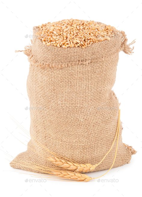 Sack of wheat grains by SeDmi. Sack of wheat grains #AD #wheat, #Sack, #SeDmi, #grains Art Folio, Jute Sack, Wheat Bag, Flat Design Icons, Flat Icons, Grain Sack, Maize, Jute Bags, Icons Design