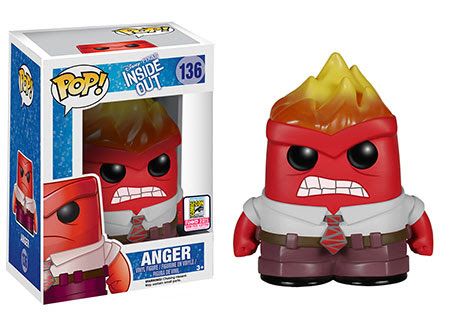 Disney's Inside Out Anger with flame head Pop! figure by Funko, SDCC exclusive 2015 Pop Figurine, Funk Pop, Pop Characters, Funko Figures, Funko Pop Dolls, Funko Pop Toys, Funko Pop Collection, Disney Pop, Pop Vinyl Figures