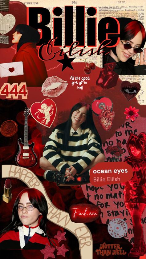 #myfirstshuffle #billieeilish #wallpaper #red #music #vibes #billie #beauty #iphone #wallpaperlockscreen #wallpapershuffles Billie Eilish Outfits, Happy Jar, Music Vibes, Billie Piper, Wallpaper Red, Funny Phone Wallpaper, Music Aesthetic, Music Wallpaper, Cute Backgrounds