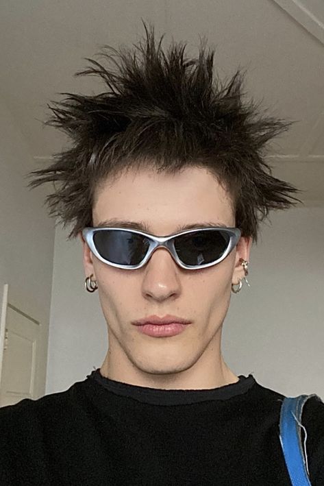 Spiked Hair, Sunglasses, Instagram Photos, Hair, Instagram, Black