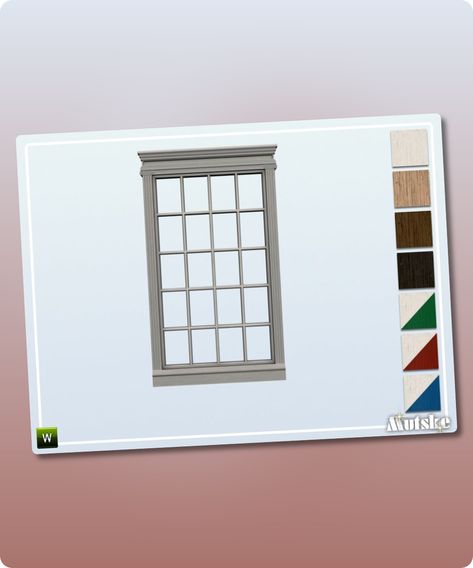 Sims 4 Build / Walls / Floor CC: Caesar Window MID Wall Middle 2  215 1 Sims4 Build, Mod Jacket, Sims 4 Cc Download, Model Nails, Tools And Toys, Best Sims, Sims 4 Build, Cc Sims, Family Fashion