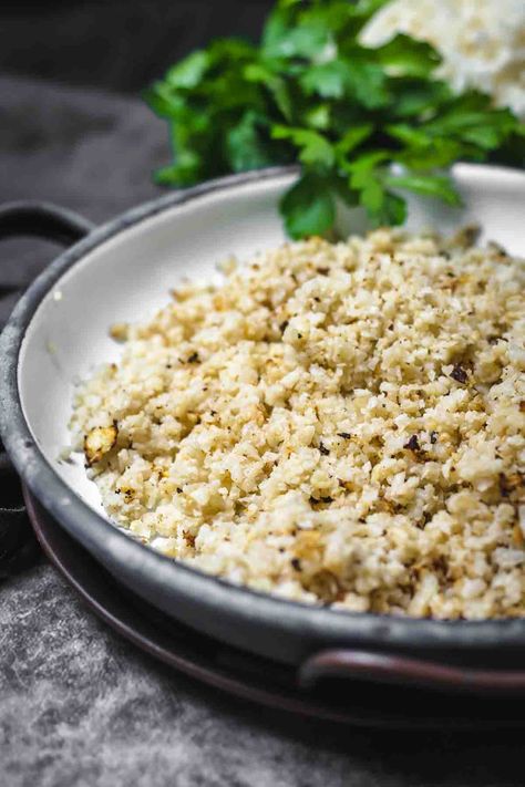 Frozen Cauliflower Rice Recipes Healthy, Frozen Cauliflower Rice Recipes Easy, Recipe Using Frozen Riced Cauliflower, How To Cook Riced Cauliflower, Frozen Cauliflower Rice Recipes, Frozen Riced Cauliflower Recipes, How To Cook Frozen Cauliflower Rice, Roasted Cauliflower Rice From Frozen, Riced Cauliflower From Frozen