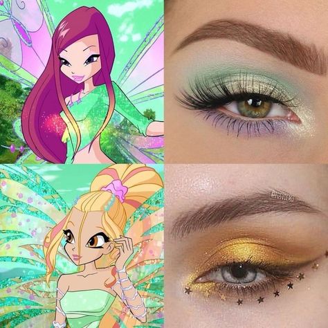 Winx Club Makeup, Winx Club Inspired Outfits, Club Inspired Outfits, Roxy Winx Club, Winx Roxy, Halloween Costume Ideas Diy, Costume Ideas Diy, Club Makeup, Bloom Winx