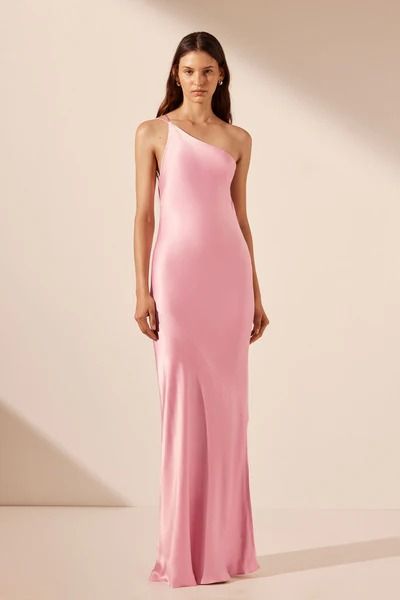 Women's Dresses - Mini, Midi & Maxi Dresses - Shona Joy Pink Maxi Dress Wedding, Shona Joy Dress, Asymmetrical Maxi Dress, Pink Wedding Dresses, Shona Joy, Pink Gowns, Maxi Dress Online, Pink Maxi Dress, Midi Maxi Dress