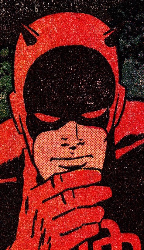 Daredevil Wallpaper Aesthetic, Marvel Comics Aesthetic, Pop Art Comic Marvel, Daredevil Wallpaper, Art Pulp Fiction, Retro Comic Art, Matt Murdock, Marvel Daredevil, Marvel Comics Wallpaper