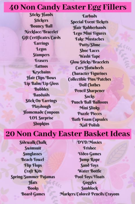 Easter For Kids Ideas, Easter Egg Hunt For Babies, Easter Magic, Easter Get Together Ideas Families, Fun Easter Egg Fillers, Candy Free Easter Egg Fillers, Ideas For Easter Egg Stuffers, Fun Easter Traditions, Egg Stuffers Not Candy