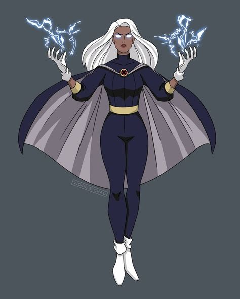 Storm Xmen Outfit Ideas, Korok Cosplay, Storm Hero, Storm Costume, Storm Cosplay, Superhero School, Storm Xmen, Black Panther Chadwick Boseman, Storm Marvel