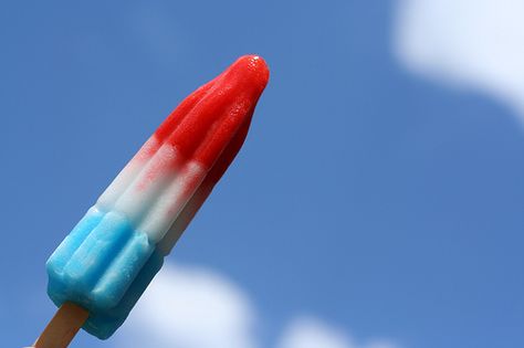 Bomb Pops, Red White and Blue Red White Blue Popsicle, Rocket Popsicle, Rocket Pop, Freeze Pops, Bomb Pop, Course Meal, On A Stick, Ice Cream Truck, Good Ole