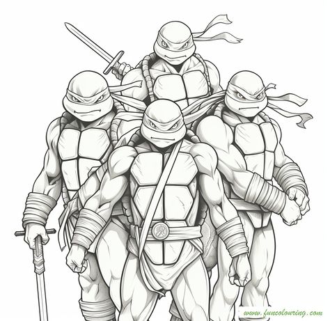 Ninja turtles names