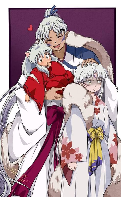 Toga Inuyasha, Inuyasha Sesshomaru, Inuyasha Funny, Rin And Sesshomaru, Inuyasha Love, Inuyasha And Sesshomaru, Mini Puppies, Inuyasha Fan Art, Inu Yasha