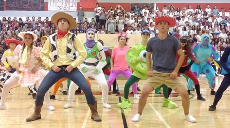 High school pep rallies don’t usually gain the attention of the NBA. They also don’t...Read More » Pep Rally Games High School, Pep Rally Themes, School Spirit Ideas Pep Rally, High School Dance Team, Asb Ideas, Stuco Ideas, School Dance Team, School Dance Themes, Rally Ideas