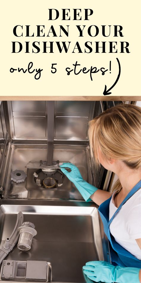 Clogged Dishwasher, Dishwasher Smell, Clean Your Dishwasher, Arm And Hammer Super Washing Soda, Dishwasher Filter, Dishwasher Cleaning, Vinegar And Baking Soda, Cleaning Your Dishwasher, Deep Cleaning Checklist