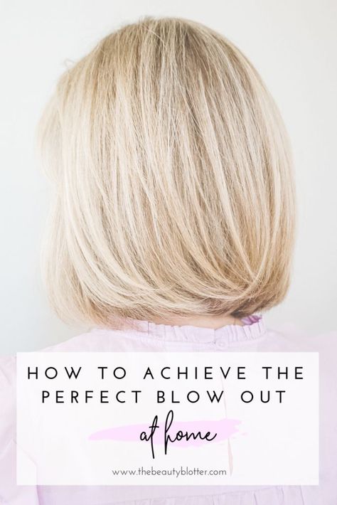 HOW TO GET A PERFECT SALON BLOW OUT AT HOME | The Beauty Blotter Salon Blowout, Best Hair Mask, For Healthy Hair, Hair Frizz, Blow Out, Face Scrub, Smooth Hair, Blow Dry, Great Hair