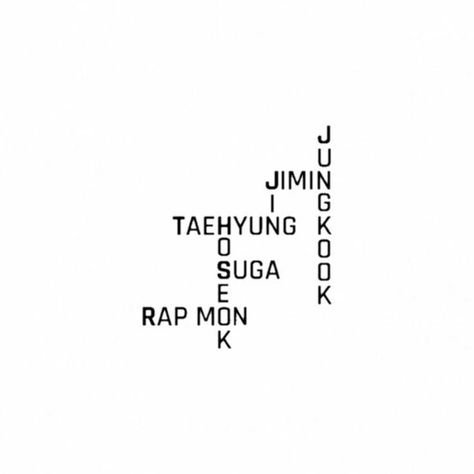 Kpop Tattoos, Tattoo Ideas Unique, Bts Sticker, Tattoo S, Unique Tattoo Ideas, Tattoo Design Tattoo, Bts Name, Bts Tattoos, Tattoos Inspiration