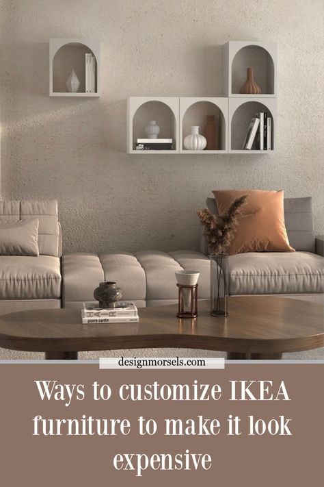 ways to customize ikea furniture Diy Luxury Decor, Diy Luxury, Custom Doors, Decor Ikea, Money Design, Furniture Trends, Ikea Furniture, Custom Door, Style Change