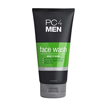 Paula's Choice PC4MEN Daily Face Wash for Men with Aloe, Fragrance Free for Sensitive Skin, 6 Ounce Sensitive Face Wash, Clinique Cleanser, Face Wash For Dry Skin, Face Wash For Men, Mens Face Wash, Gentle Facial Cleanser, Daily Face Wash, Daily Facial Cleanser, Paula's Choice