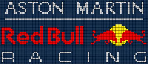 Aston Martin Racing, Red Bull F1, F1 Cars, Bull Logo, Alpha Pattern, Alpha Patterns, Racing Team, Friendship Bracelet Patterns, Eu Flag