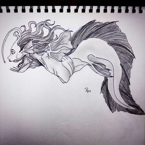 Anglerfish Mermaid, Anglerfish Drawing, Fish Oc, Angle Fish, Fish Mermaid, Creature Anatomy, Cartoon Inspiration, Ocean Stuff, Creature Character