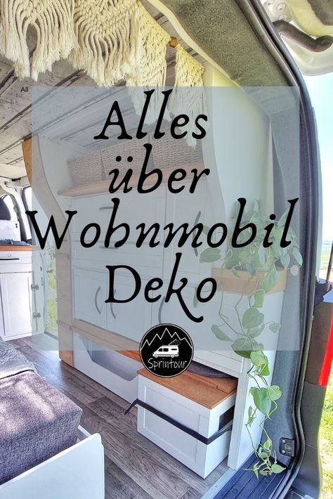 Alles über Wohnmobil Deko Minivan Camping, Camper Hacks, Sprinter Camper, Build A Camper Van, Build A Camper, Mini Camper, Bus Camper, Diy Camping, Diy Camper