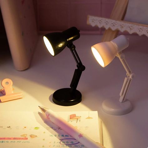 Mini Reading LED Table Light Foldable Tiny Multi-purpose Miniature Architect Desk Lamp Dolls Action Figures Dollhouse Accessory - Walmart.com Clip Lamp, Book Lamp, Mini Table Lamps, Clip Lights, Book Lights, Gift Girlfriend, Light Eyes, Mini Table, Bedroom Lamps