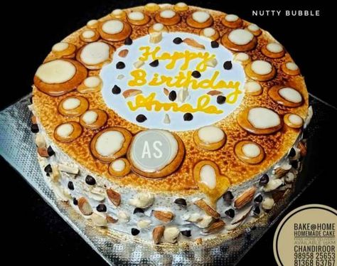 Nutty Bubble Cake Designs, Nutty Bubble Cake, Bubble Cake, Birthday Wishes Cake, Bridal Dresses Pakistan, Homemade Cakes, Cake Designs, Birthday Wishes, Bridal Dresses