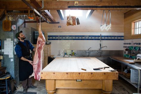 Farmstead Meatsmith Membership | Farmstead Meatsmith At Home Butcher Shop, Home Butchering Station, Home Meat Processing Room, Home Butcher Shop Ideas, Butcher Room Ideas, Home Butcher Shop, Meat Processing Room Ideas, Meat Processing Room, Butchering Station