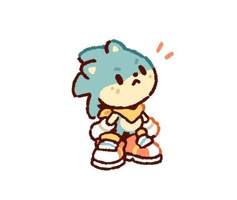 Cute Art Characters, Cute Sonic Art, Cute Cartoon Style, Cute Sonic Pfp, Cute Doodles Wallpaper, Dibujos Cute Aesthetic, Cute Pfp Drawing, Aesthetic Art Styles, Cartoon Art Ideas