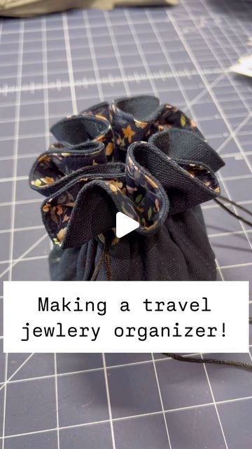 Francesca on Instagram: "Making a travel jewelry organizer! ✨  Head to @makers4mutualaid and enter their July raffle for a chance to win this travel jewelry pouch I made! 🥰  Pattern: @applegreencottage (free pattern!)  Fabrics: scrap 10oz cotton canvas and cotton poplin both from @blackbirdfabrics   #sewing #jewelryorganizer #mutualaid #handmade #sewingwithscraps" Sew Jewelry Organizer, Travel Jewelry Organizer, Shop Ideas, Jewelry Organizer, Travel Jewelry, Travel Pouch, Jewelry Pouch, Jewelry Organization, Cotton Poplin