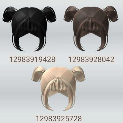 Roblox Hair Codes, Brookhaven Codes, Roblox Hair, Baby Decals, Hair Codes, Black Hair Roblox, Bloxburg Decal Codes, Baddie Outfits Ideas, Coding Clothes