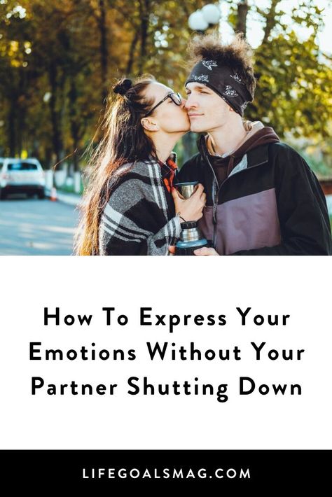 What can you do to ensure that you express yourself, while still creating a space where your partner is open to receiving your emotional expression? Showing Emotions, Emotionally Focused Therapy, Open To Receiving, Emotional Expression, Expressing Emotions, Forgive And Forget, I Am Statements, How To Express Feelings, How To Talk