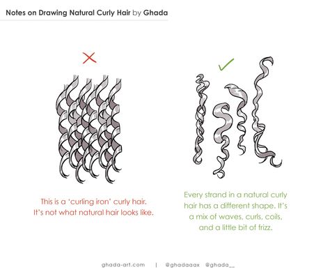 Draw Curly Hair, Drawing Curly Hair, Drawing Hair Tutorial, Draw Hair, Curly Hair Tutorial, Hair References, Drawing Help, Drawings Tutorials, Drawing Hair