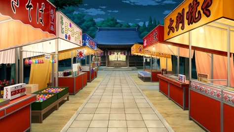 One of the school's Festivals Festival Background Images, Disney Animation Art, Anime Summer, Anime Places, Episode Interactive Backgrounds, Episode Backgrounds, Japanese Festival, World Wallpaper, Festival Background