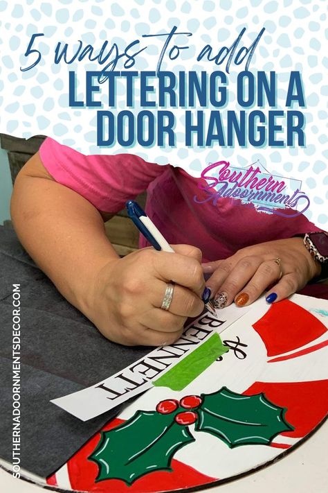 Letter Door Hangers, Letter Diy, Door Hangers Diy, Stencil Vinyl, Door Signs Diy, Door Hanger Template, Wooden Door Signs, Wood Door Hangers, Wooden Door Hangers