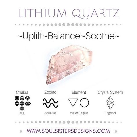 Crystal Lattice, Lithium Quartz, Gemstone Properties, Crystal System, Metaphysical Healing, Gemstone Meanings, Crystal Therapy, Healing Crystal Jewelry, Crystal Healing Stones