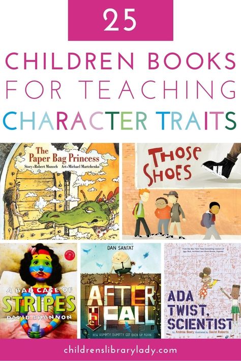 Picture books are a great way to explore character traits and help students develop a deeper understanding of characters, even if not explicitly stated by the author. #childrenslibrarylady #readingcomprehension #teachingreading #charactertraits #picturebooks #kidsbooks #kidslit Books That Teach Character Traits, Character Trait Mentor Text, Character Trait Read Alouds, 3rd Grade Picture Books, Books For Character Traits, Character Traits Worksheet, Jolly Grammar, Readers Advisory, Teaching Character Traits