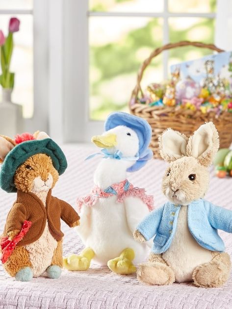 Peter Rabbit Stuffed Animal, Peter Rabbit Toys, Peter Rabbit Characters, Peter Rabbit Plush, Peter Rabbit Figurines, Beatrix Potter Illustrations, Peter Rabbit Books, Peter Rabbit Nursery, Peter Rabbit And Friends