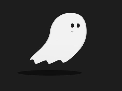 Ghost Gif, Ghost Animation, Dancing Ghost Cartoon, Creepy Animation Gif, Spooky Gif Aesthetic, Cute Ghost Animation, Happy Halloween Gif, Halloween Social, Vector Animation